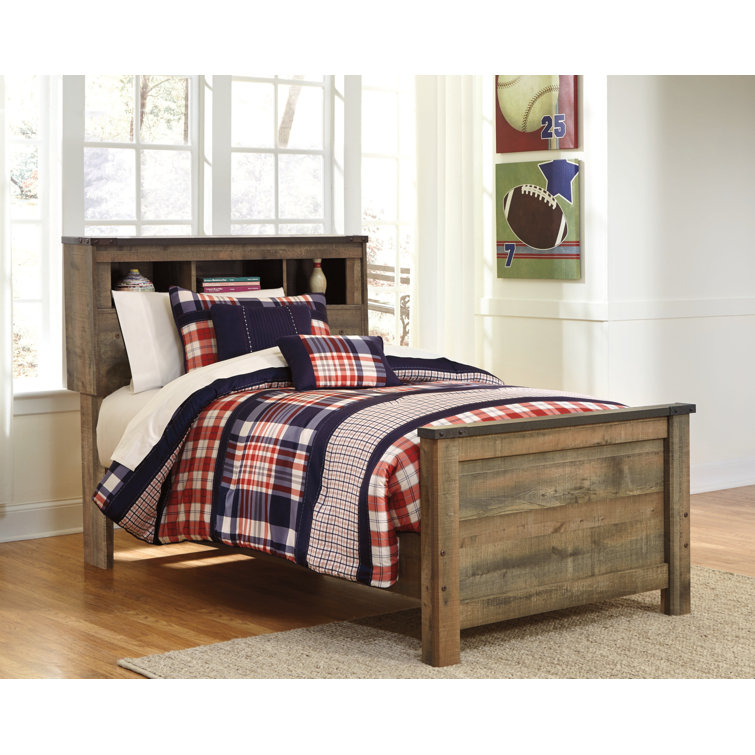 Danixa Twin Panel Bed with Bookcase