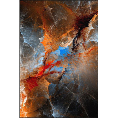 Washable Universe Themed Patterned Woven Area Rug