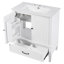 Meuble-lavabo 30 po avec lavabo style rétro-309283920