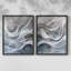 ABSTRACT Series CDLX III - Reproduction encadrée de qualité supérieure - prête à être accrochée - aucun clou requis - aucun clou requis-1707460741-1707460743
