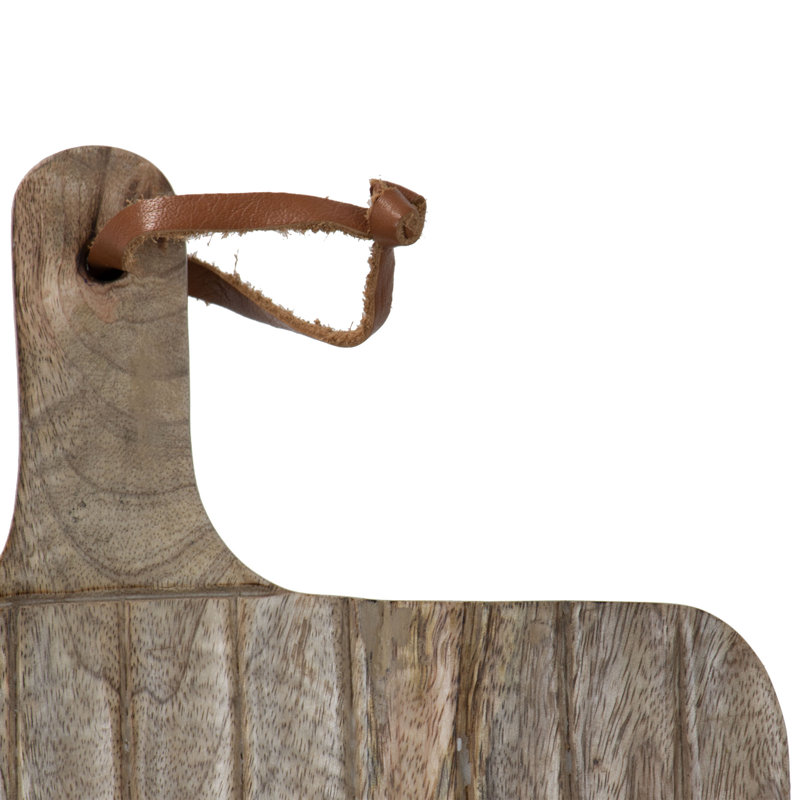 Planche à découper en bois de manguier Foreside Home & Garden, Beige, l 10,5 po x L 19,5 po