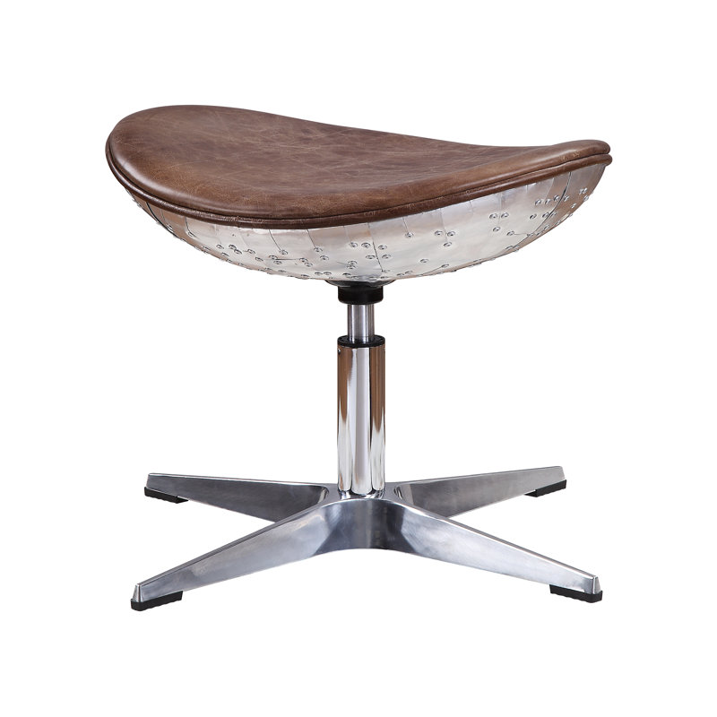 Tabouret pivotant court