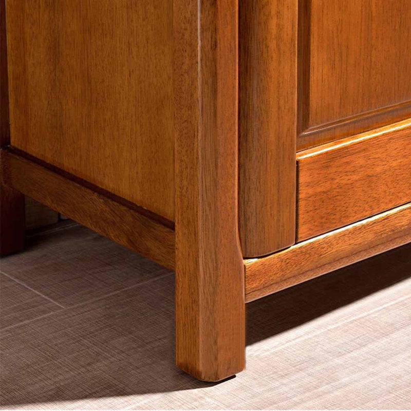 Chinese-style living room household shoe cabinet