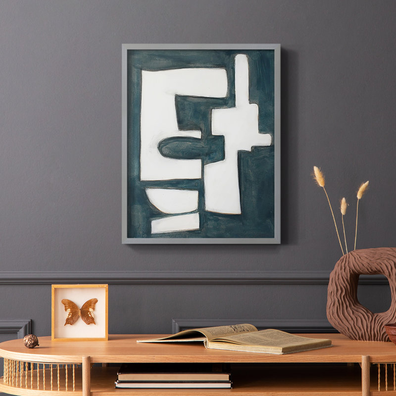 «Transformation Tools», reproduction encadrée - bois massif, Gris, H 10 po x l 8 po