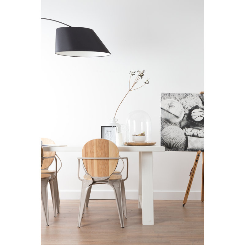 Lampe sur pied à arc 88 ", Noir, Noir