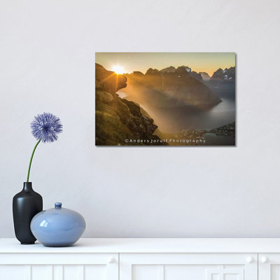 Midnight Sun, Norway II 1 Piece Wrapped Canvas Wall Art