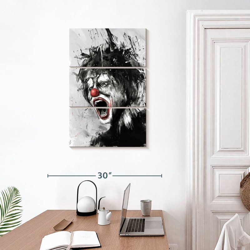 Kelan The Clown, 32" H x 20" W