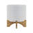 5" CHEVRON PLANTER W/ STAND, WHITE-866567510