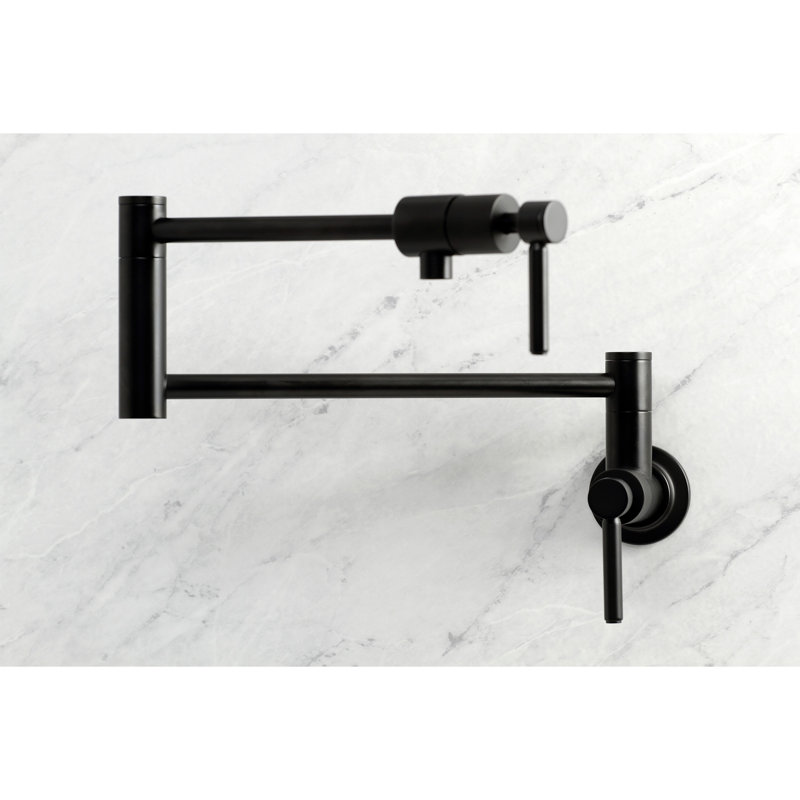 Robinet remplisseur Concord, Noir mat