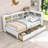 Tou Wood Daybed with 2 Drawers and Shelves-1464820115-1464820124