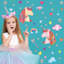Cute Unicorns with Glitter Stars Wall Décor