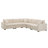 106" Convertible L Shaped Sectional Sofa-337812461