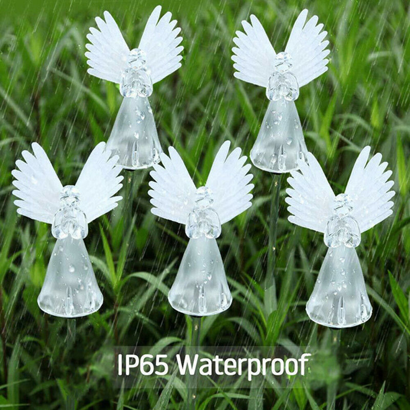 Clear Solar Powered Pathway Light