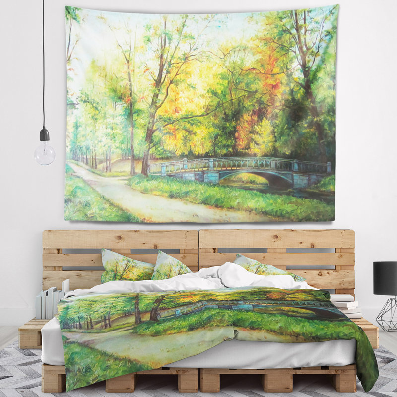 Tapisserie Schafer Bridge, H 32 po x l 39 po