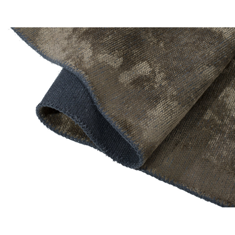 Rapture Abstract Flatweave Mink Brown Area Rug, Rectangle 7'10" x 11'2"