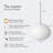 Jupiter LED Hanging Pendant Lamp - Japanese-Inspired Round Rice Paper Hanging Light (Bulb Included)