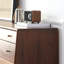 Buffet simple en bois massif avec rangement à plusieurs tiroirs-523585064