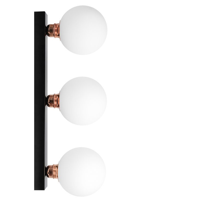 Ruithero Armed Sconce, Copper/Black