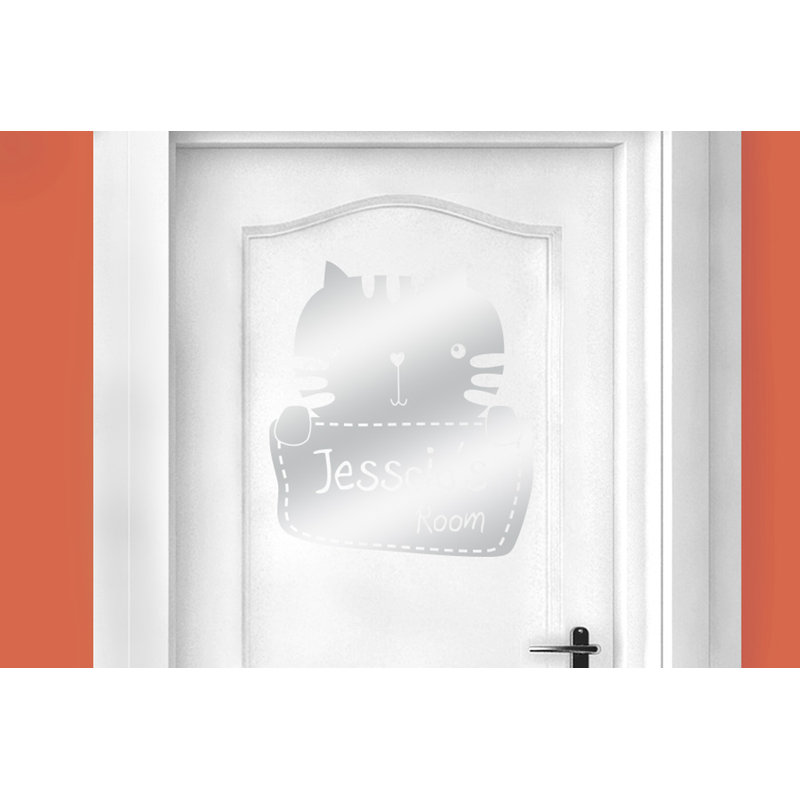 Animals Wall Decal, Shiny Silver