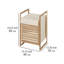 Wenko Wood Laundry Hamper