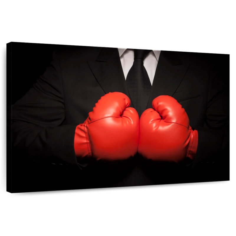 Boxer homme d'affaires Sireci, H 30 po x l 45 po