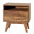 Oslo 48cm W Solid Wood Bedside Table