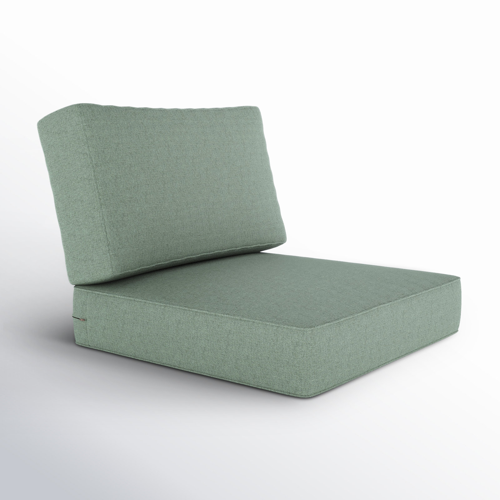 Lani Outdoor Sunbrella Seat/Back Cushion, Canvas Spa Sunbrella® Canvas