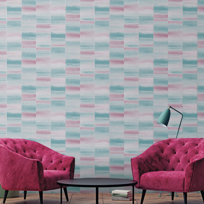 Robbin 10m x 53cm Textured Metallic Finish Non-pasted Wallpaper Roll