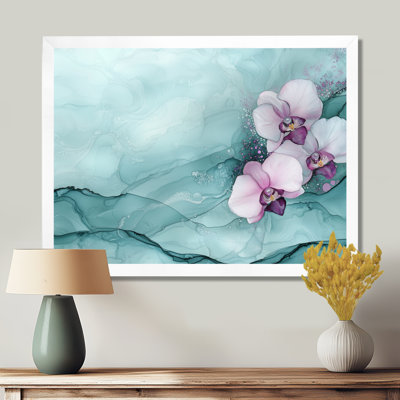 Quartz Echo Of Petunias Flowers II - Pétunias, reproduction d'art murale