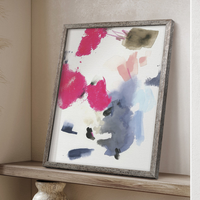 Mirame II Framed Print - Solid Wood, 11" H x 9" W
