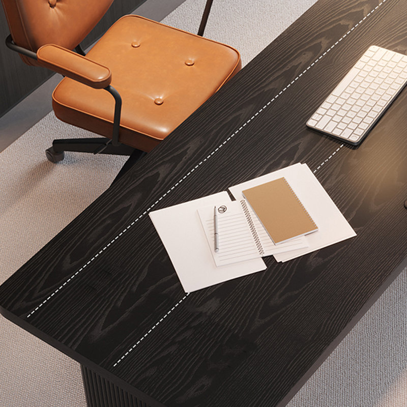Pieds de table en fer artistique avec bureau de soutien stable, H 28,74 po x l 94,49 po x P 31,5 po