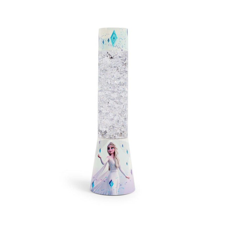 12" White Table Lamp Base with USB