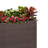 Tall Planters, Handmade Wicker Rectangular Block Planter Box with Removable Liners for Indoor Outdoor - Brown