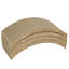 Paquet de 4 planches à griffer pour chat, brun brillant, pour chats d'intérieur, poteau réversible, charme des meubles
