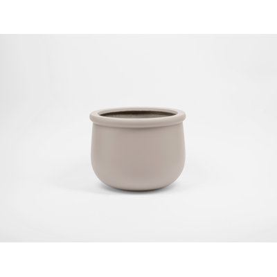 Pot de fleurs en fibre de pierre