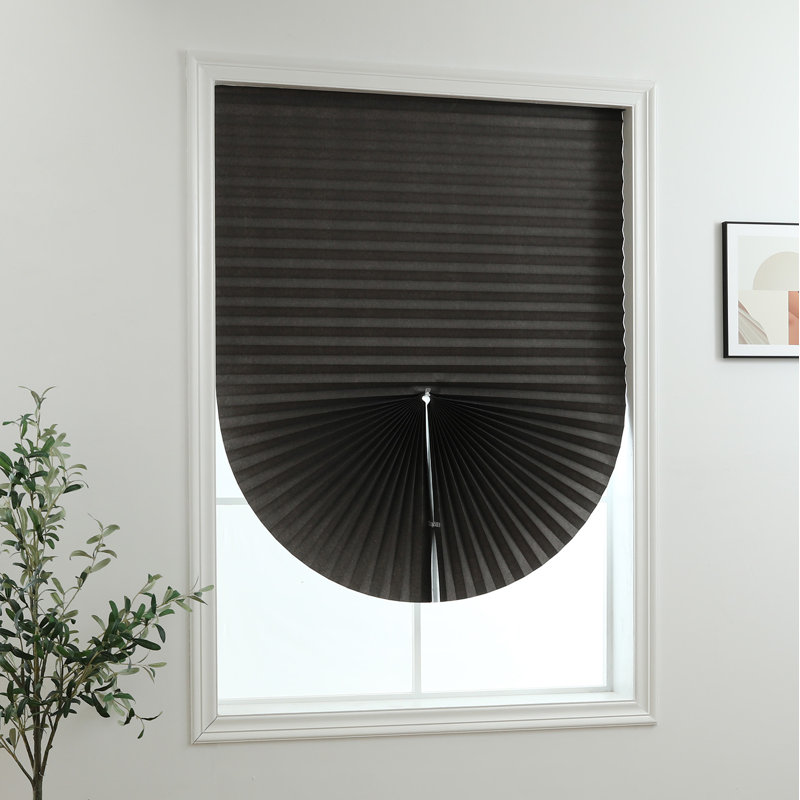 Store extensible 100% occultant et sans cordon Cut-at-Home, L 36,42 po x L 72 po, Noir