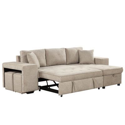 Upholstered Sectional Right Hand Facing