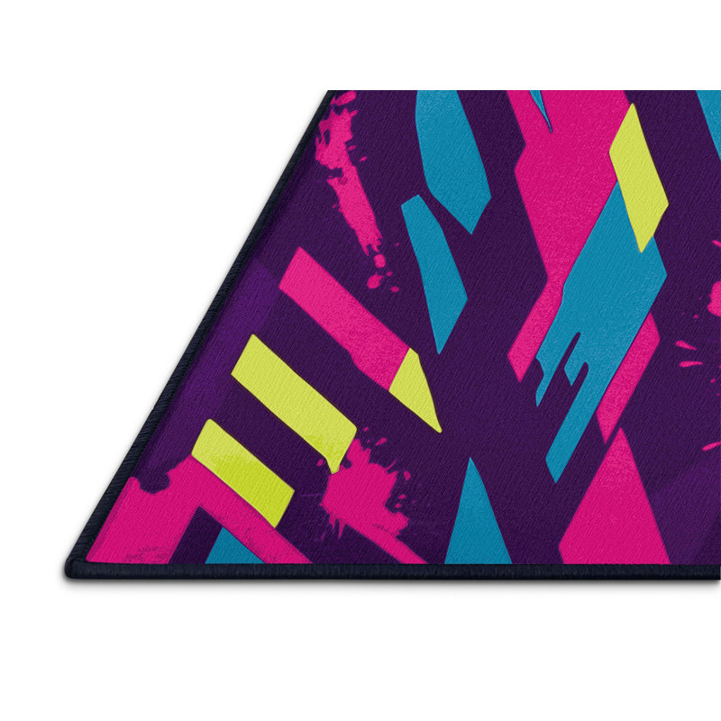 Plasma Pulse Rug, Rectangle 4' x 6'