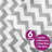 Chevron Zig-Zag Printed Microfiber Sheet Set with Bonus Pillowcases-33246336
