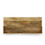 Console en bois naturel