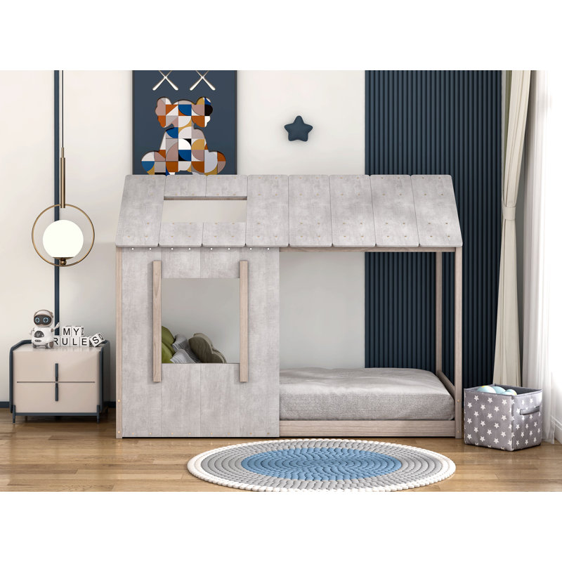Lits simples Kendred par Latitude Run®, Gris antique