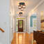 3-Light Farmhouse Semi Flush Mount Ceiling Light
