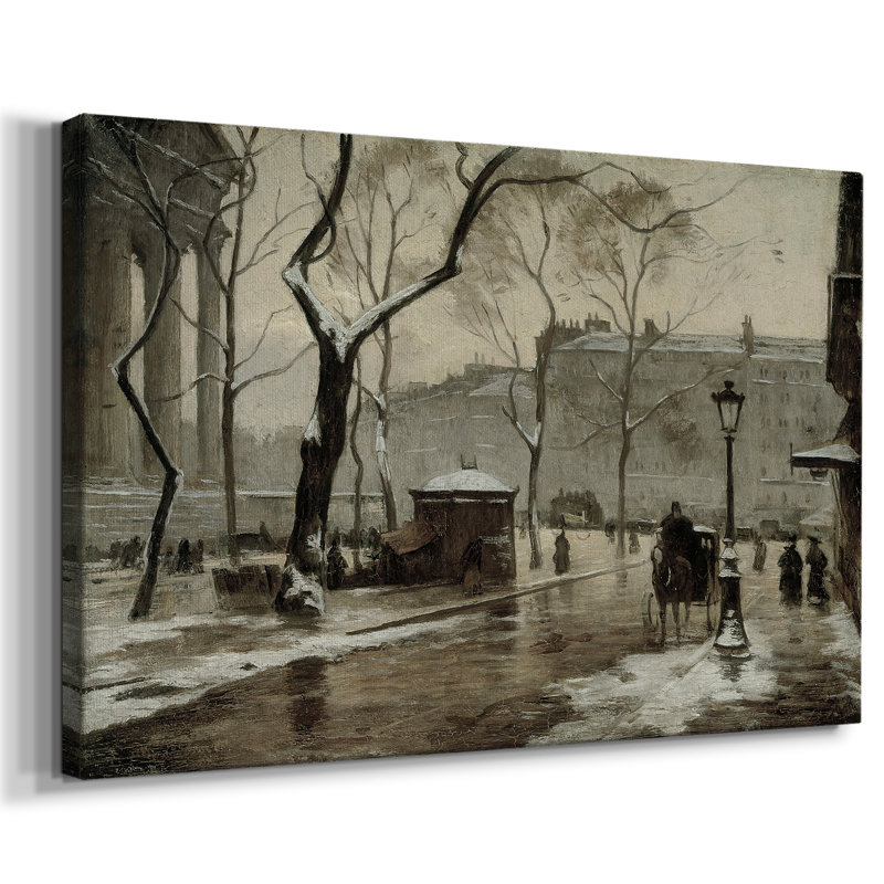 «Vintage Animal - XXIX» sur toile, Toile tendue, H 9 po x l 13 po x P 1,5 po
