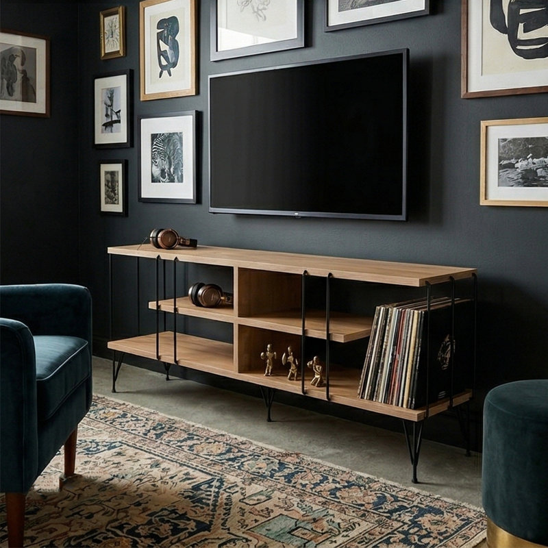 Meuble audio-vidéo pour téléviseur de 55 po ou moins Loughton 47 po