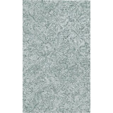 Barranco Hand Tuffted Wool Area Rug in White/Green