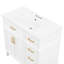 Meuble-lavabo moderne 36 "avec lavabo en céramique-1961330628