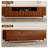 78.7" Brown TV Stand Wood Entertainment Center With 2 Drawers And 2 Cabinets For 55/58/65/70/75 Inch TV, Mid Century Modern TV Console With Open Shelf And Carved Geometric, Media Console For Living Room Bedroom-515995879