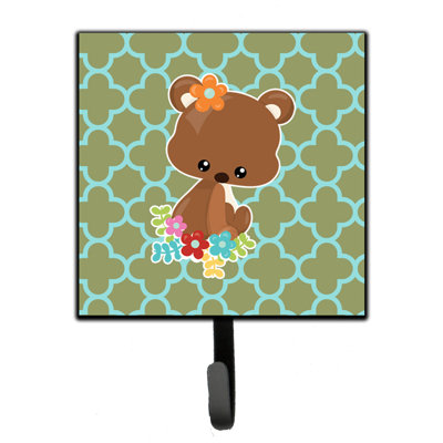 Lorn Baby Bear Wall Key Organizer with Key Hooks