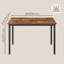 Adrey Metal Base Dining Table-380062548