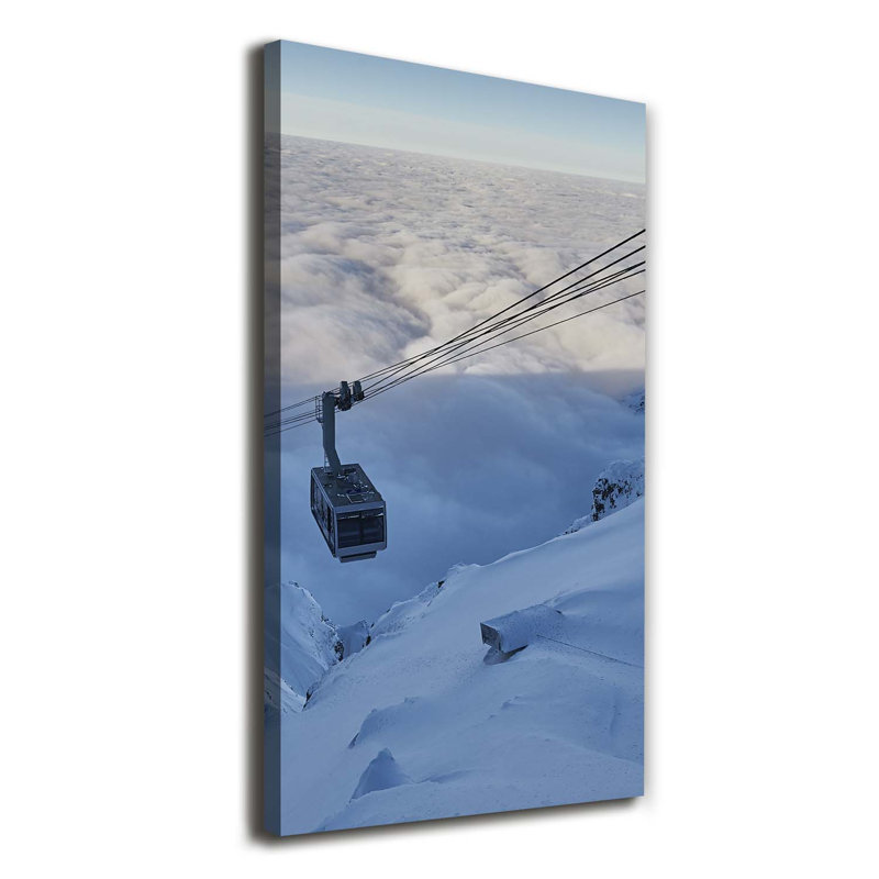 Roller Coaster - Wrapped Canvas Print